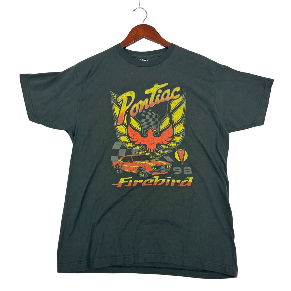 Pontiac Firebird 98 T Shirt Mens Graphic Tee GM Trans Am Muscle Car Black